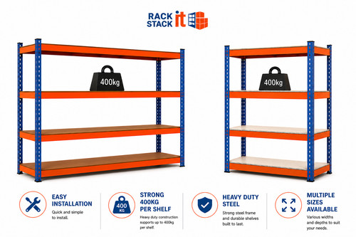Brand new heavy duty - heavy, shelving