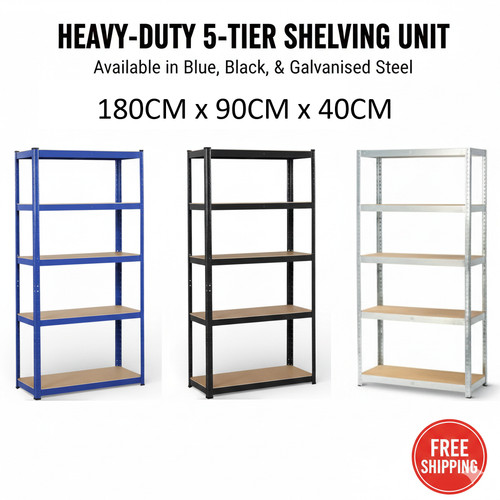 Tier metal garage storage - 5,