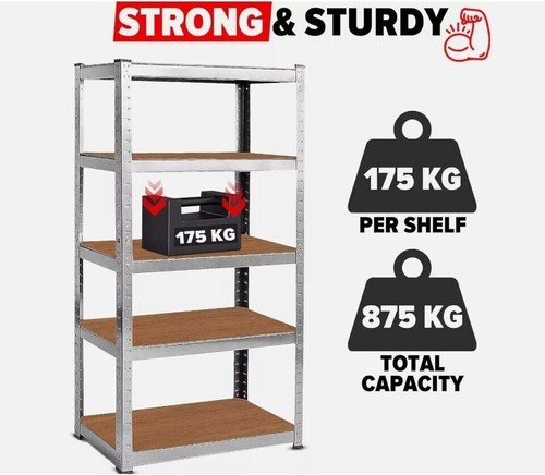 Tier racking shelf heavy - 5,