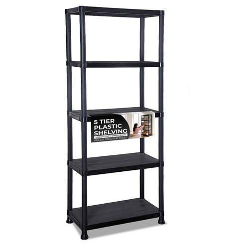 Tier plastic shelving - plastic, home