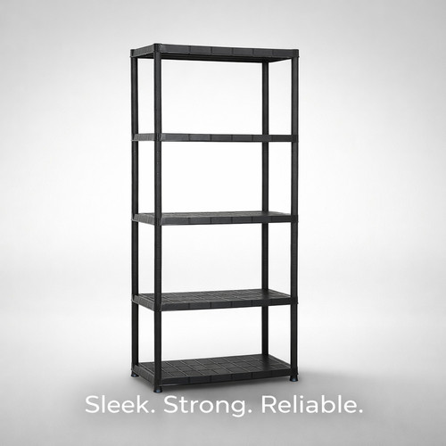 Tier black plastic storage - tier,