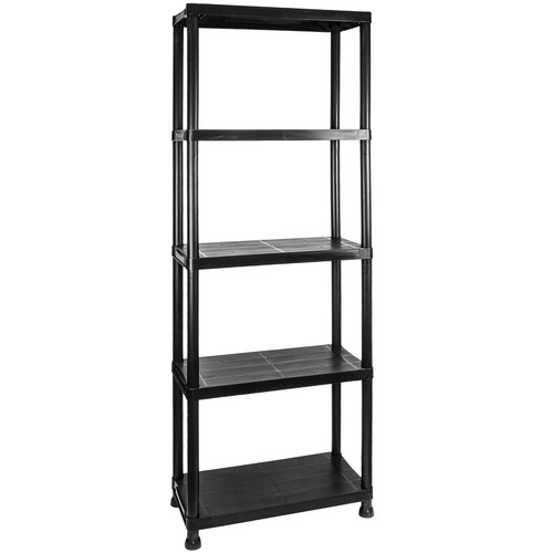 Garage storage shelves black - shelves,
