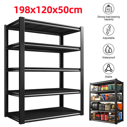 Tier metal shelving unit - metal,
