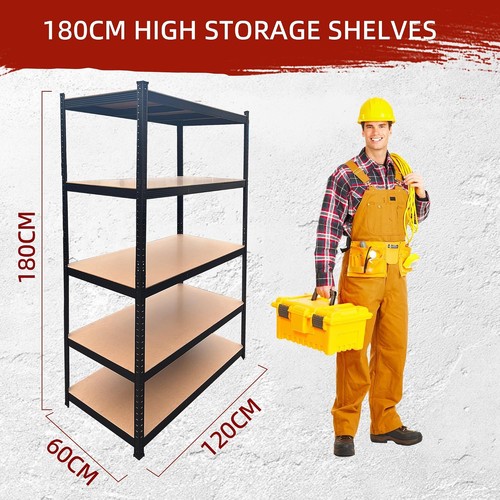Heavy duty garage shelving - garage, 5