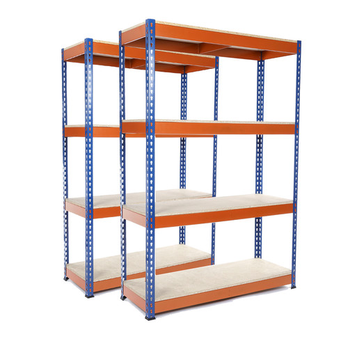 Tier steel shelving - x,